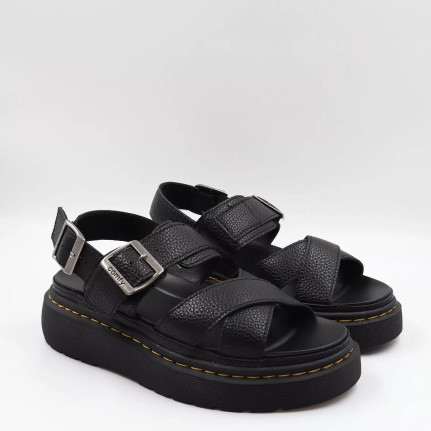 Flatform σανδάλια με χιαστή λουράκια 5363