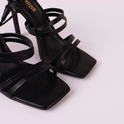 Γυναικεία πέδιλα lace up K3140