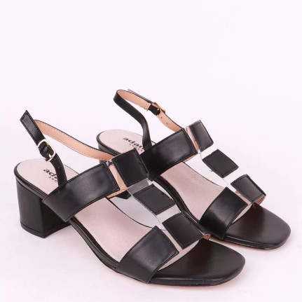 Γυναικεία πέδιλα με τακούνι Adam's shoes 23013-29