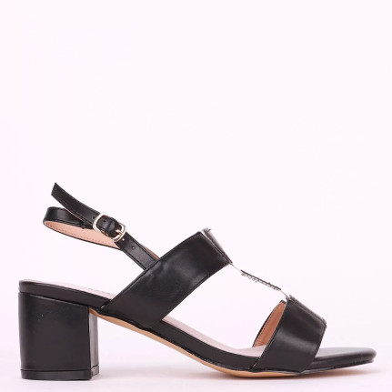 Γυναικεία πέδιλα με τακούνι Adam's shoes 23013-29