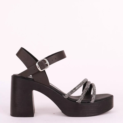 Γυναικεία πέδιλα με τακούνι Gshoes 303091