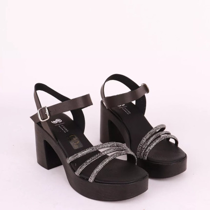Γυναικεία πέδιλα με τακούνι Gshoes 303091