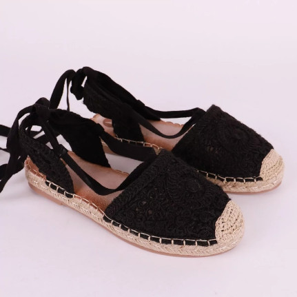 Γυναικείες εσπαντρίγιες με lace up κορδόνι oem N5507