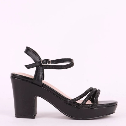 Mellisa shoes Γυναικεία πέδιλα με στρας λουράκια MS5138