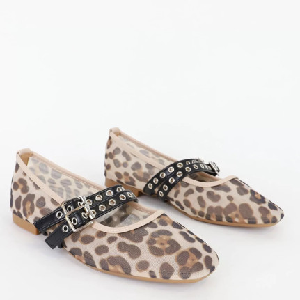 Μπαλαρίνες με διπλή μπαρέτα Sweet shoes 2779
