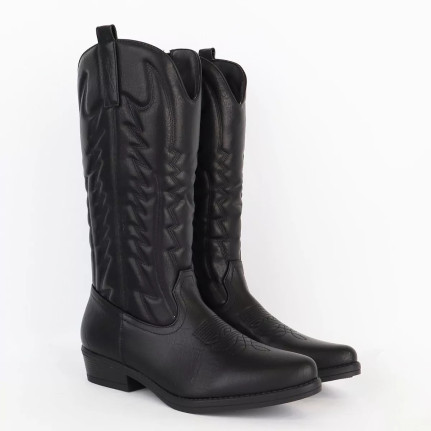 Μπότες Cowboy με τακούνι Diamantique ML155