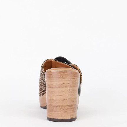Mules με διακοσμητική αγκράφα Sweet shoes XF001