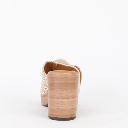 Mules με διακοσμητική αγκράφα Sweet shoes XF001