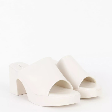Mules με φαρδιά φάσα & φιάπα Sweet shoes YL5019