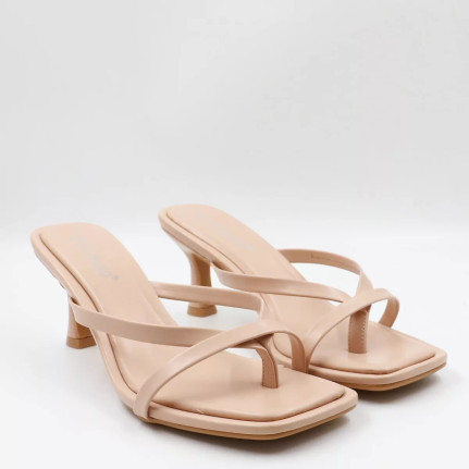 Mules μονόχρωμα L2957