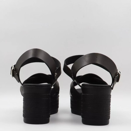 Πλατφόρμες με φιάπα & μπαρέτα Gshoes 29691