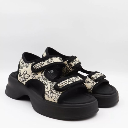 Σανδάλια flatform με λουράκια Sweet shoes YL5017