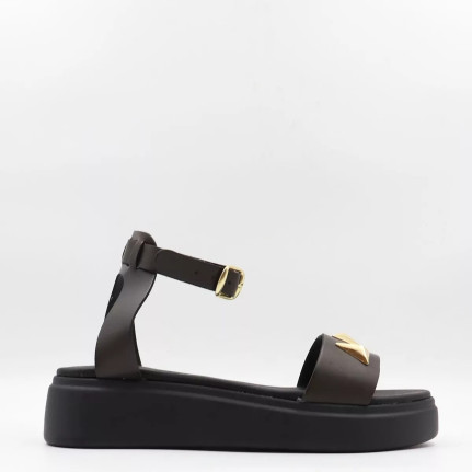 Σανδάλια με διακοσμητικά & μπαρέτα Gshoes 33761