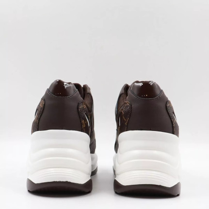 Sneakers Chunky σε συνδυασμό υλικών H9076