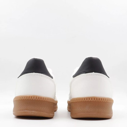 Sneakers σε συνδυασμό υλικών Alta moda CC117